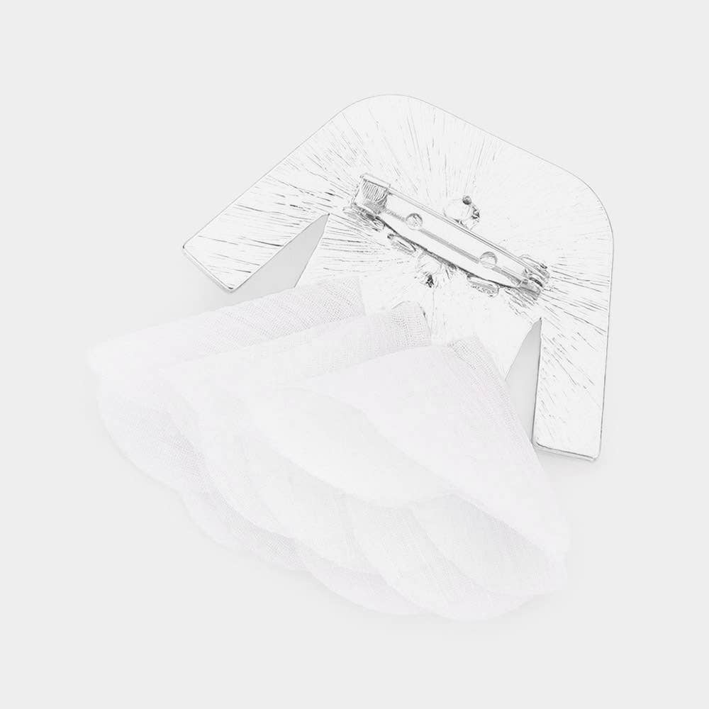 Sensibling Corp. - Wholesale Broche - Driedubbele Parel Puntige Jurkspeld Broche3