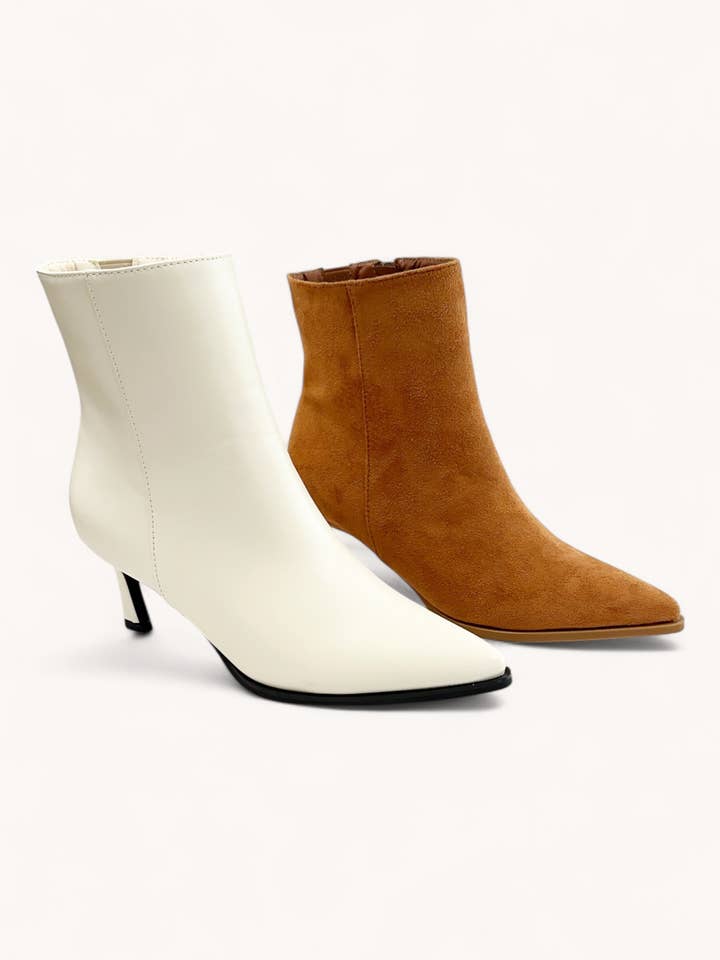CABERNET-31 POINTED-TOE STILETTO HEEL BOOTIES for wholesale by CCOCCI