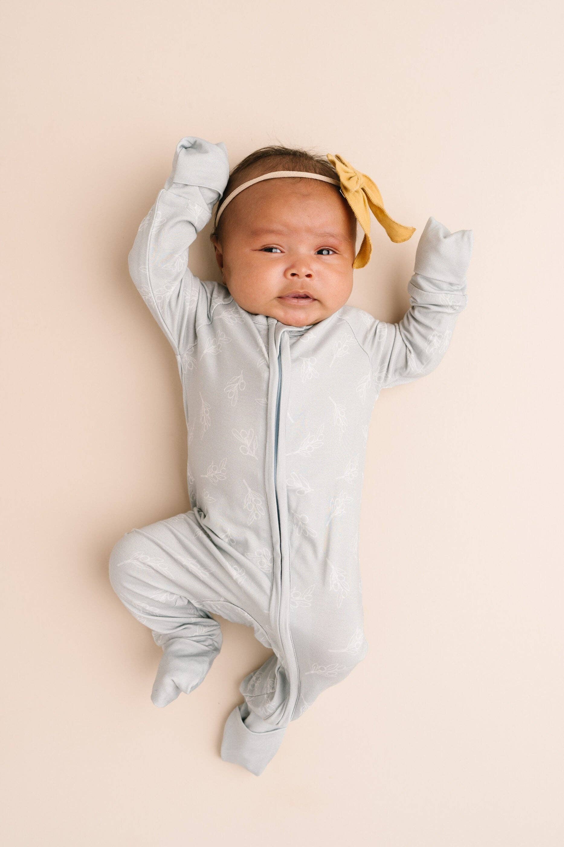 Little One Shop - Wholesale Sleepsuit - Baby - Olive You Bamboo Sleeper9