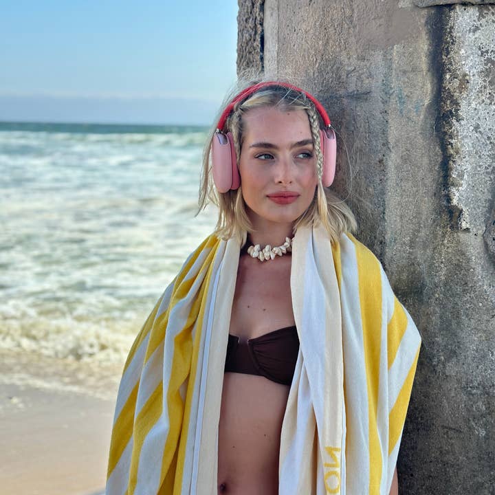 GREEN PETITION – wholesale Strandhandduk – Delmor FIT Ochre badhandduk19