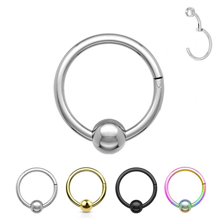 Cerchio con chiusura a Sfera-1.2mm - PY-027 per la vendita all'ingrosso da parte di Awaken