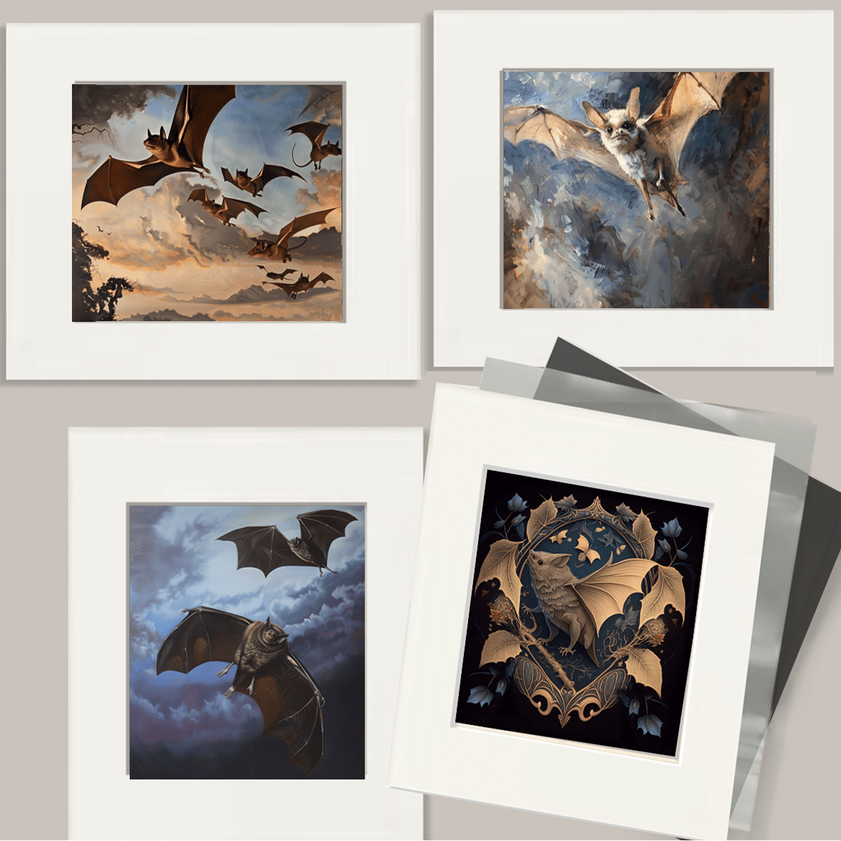 Mowbi - Wholesale Art Print - Bedford Abstract 8"x8" Art Print1