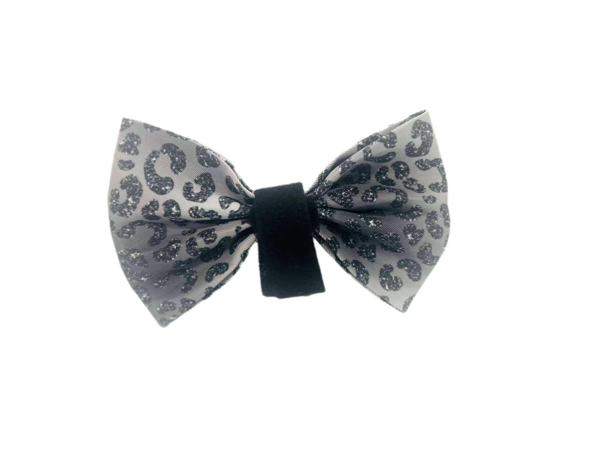 Mina + Pup - Wholesale Pet Bow Tie - Cat/Dog - YOU’RE SO GLAM BOW TIE DOG CAT SILVER OMBRE1