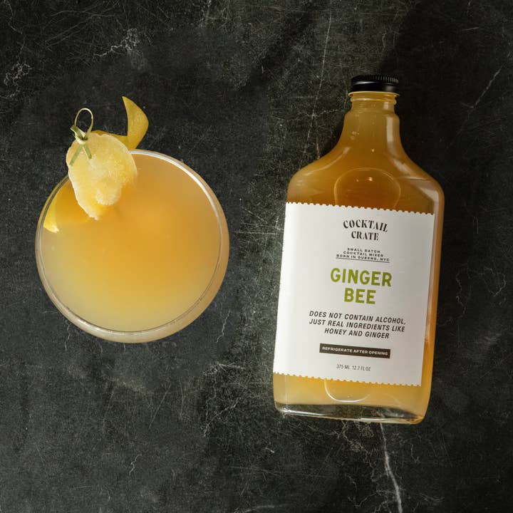 Cocktail Crate - Vente Mélange/sirop pour cocktails - Abeille au gingembre6