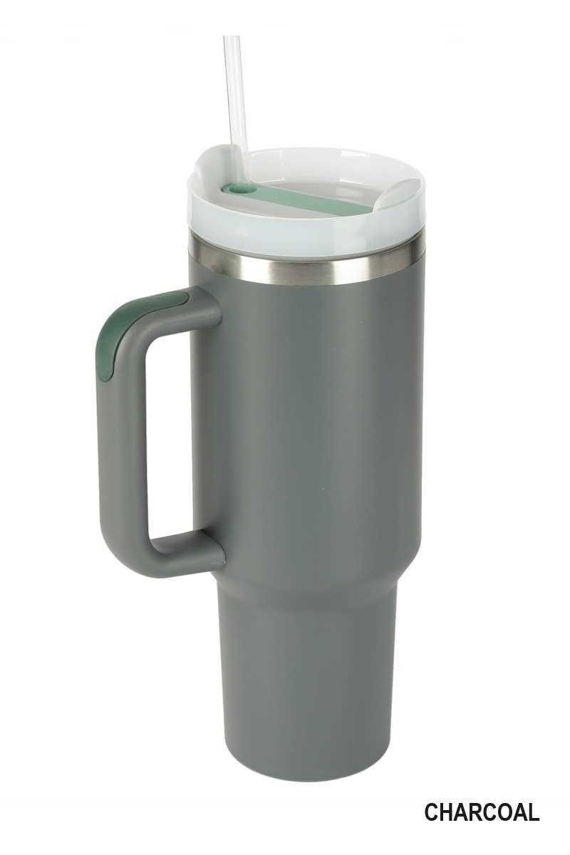 Vanilla Monkey - Vendita all'ingrosso Bicchiere/tazza termica - Bicchiere Termico in Acciaio Inox da 1,18 L con 2 Cannucce5