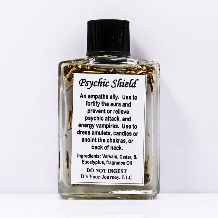 Psychic Shield Spiritual Oil .5 oz for wholesale by It's Your Journey LLC