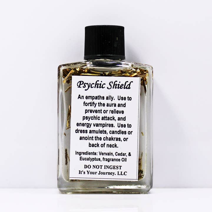 It's Your Journey LLC - Wholesale Aromatherapy Lotion/Oil - Psychic Shield Spiritual Oil .5 oz