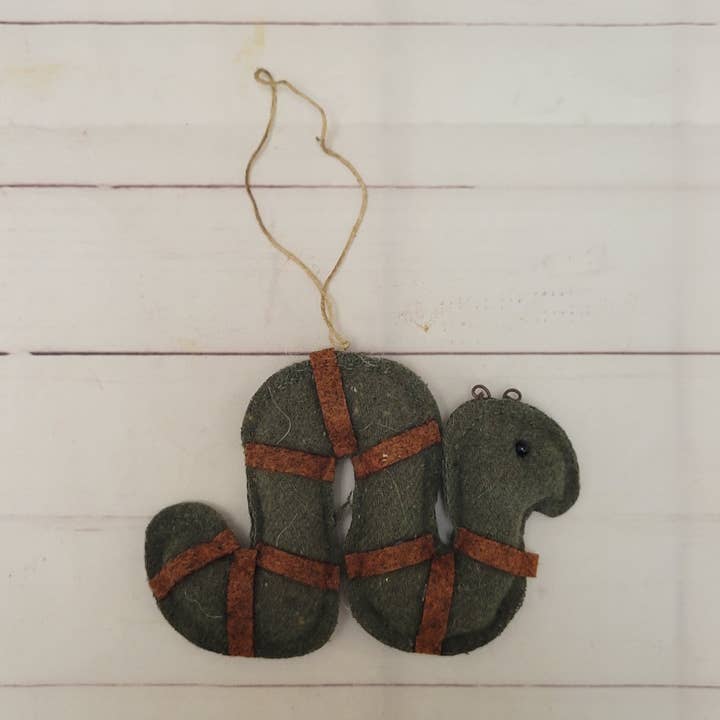 Inch Worm Ornament for wholesale by A.T. Imports