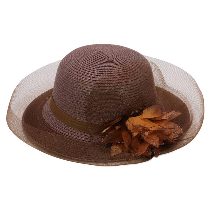 Cap Zone - Wholesale Fascinator Hat - Women's - Organza Fascinator Derby Bucket Sun Hat11