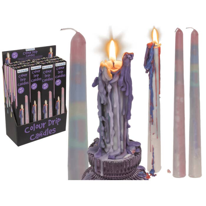 Out of the blue KG - Wholesale Novelty Candle - Stick drip candle, 26 x 2 cm,