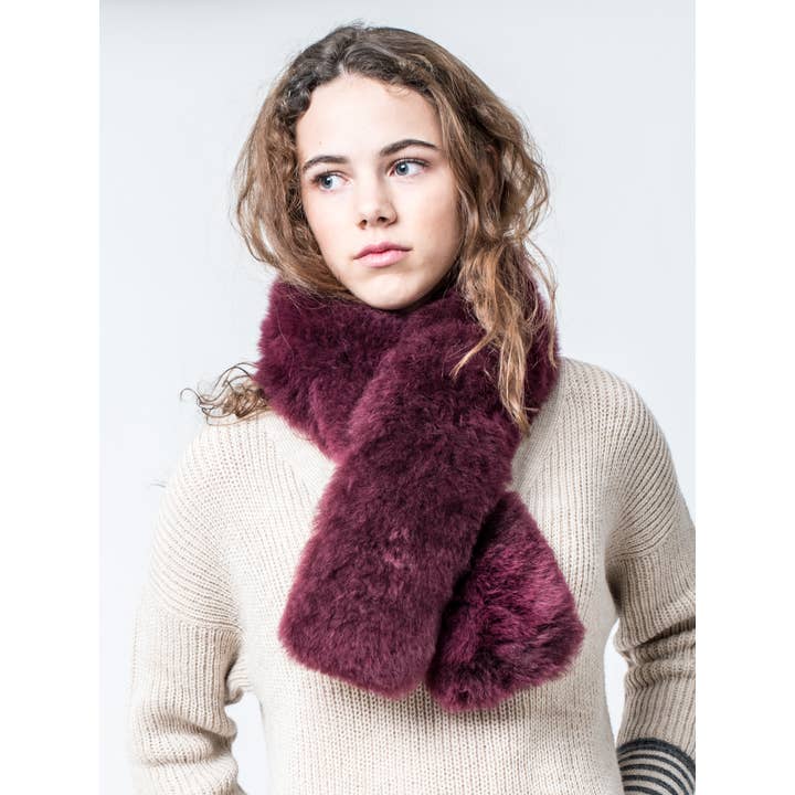 Be ALPACA - Wholesale Scarf - Women's - Short alpaca hair scarf - VARIOUS COLORS - Weddings