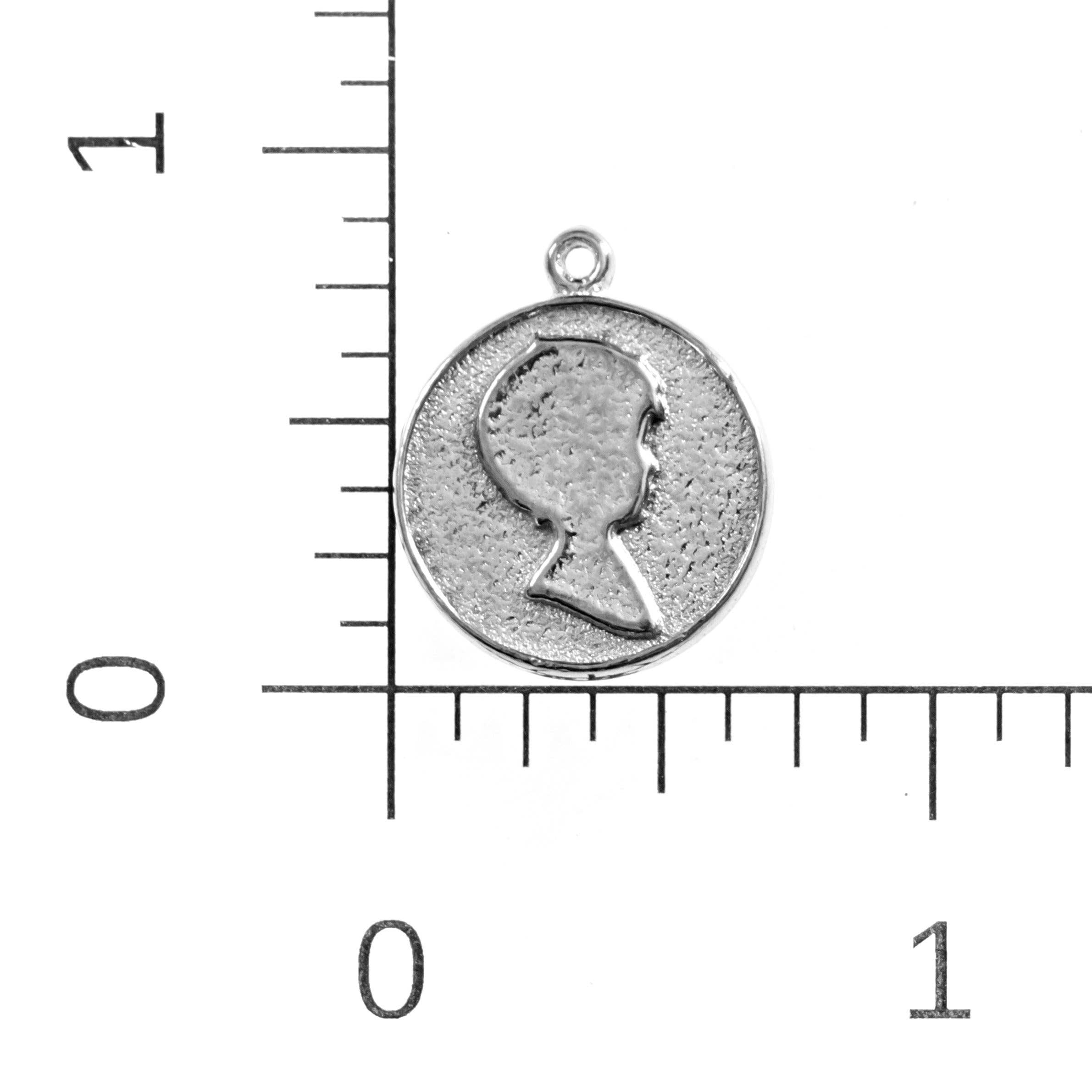 House of Morgan Pewter - Wholesale Charm/Dangle Bracelet - Custom Child Profile Charm Bracelet - Kid Silhouette Jewelry4