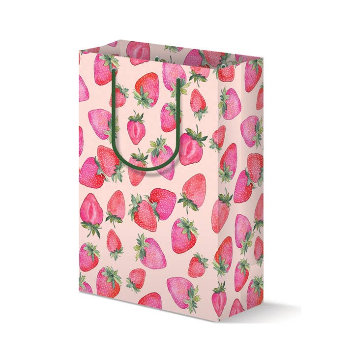 Erdbeeren - Geschenktüte für Geburtstage und Feiertage für den Großhandel von KelseyMDesigns