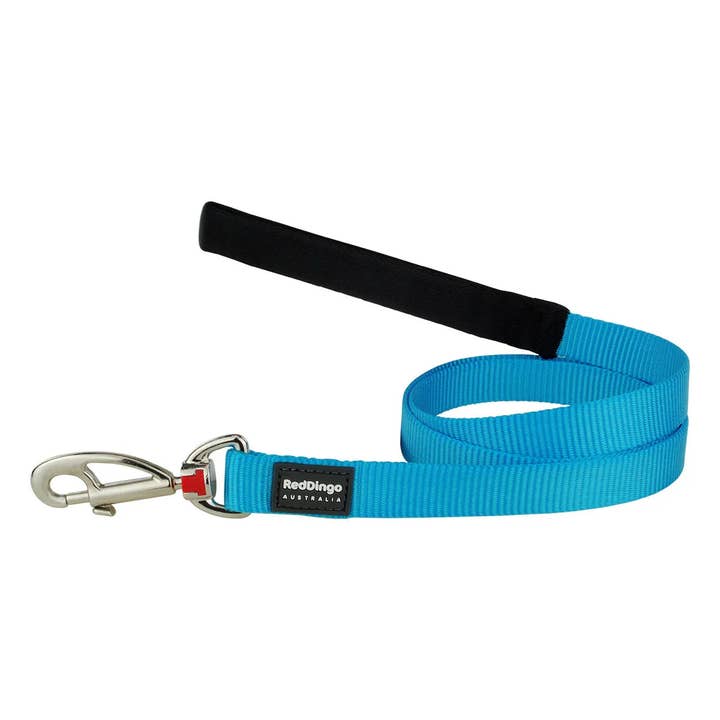 Red Dingo Dog Lead Classic Turquoise 1.2m for wholesale by Sherwood Paws