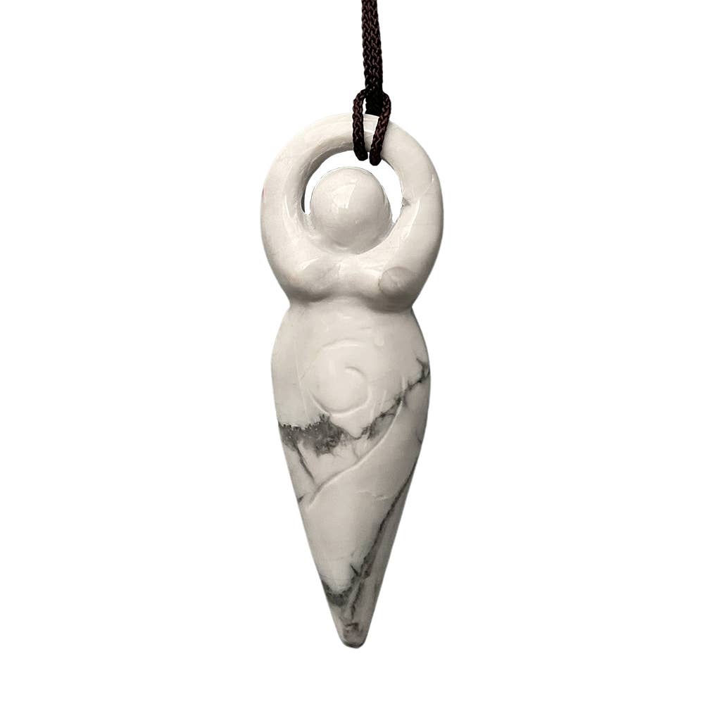 VIE – Engroshandel Halskæde med vedhæng – Vedhæng af Moder Jord-gudinde, 8x3 cm10