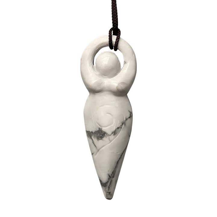 VIE – Engroshandel Halskæde med vedhæng – Vedhæng af Moder Jord-gudinde, 8x3 cm10