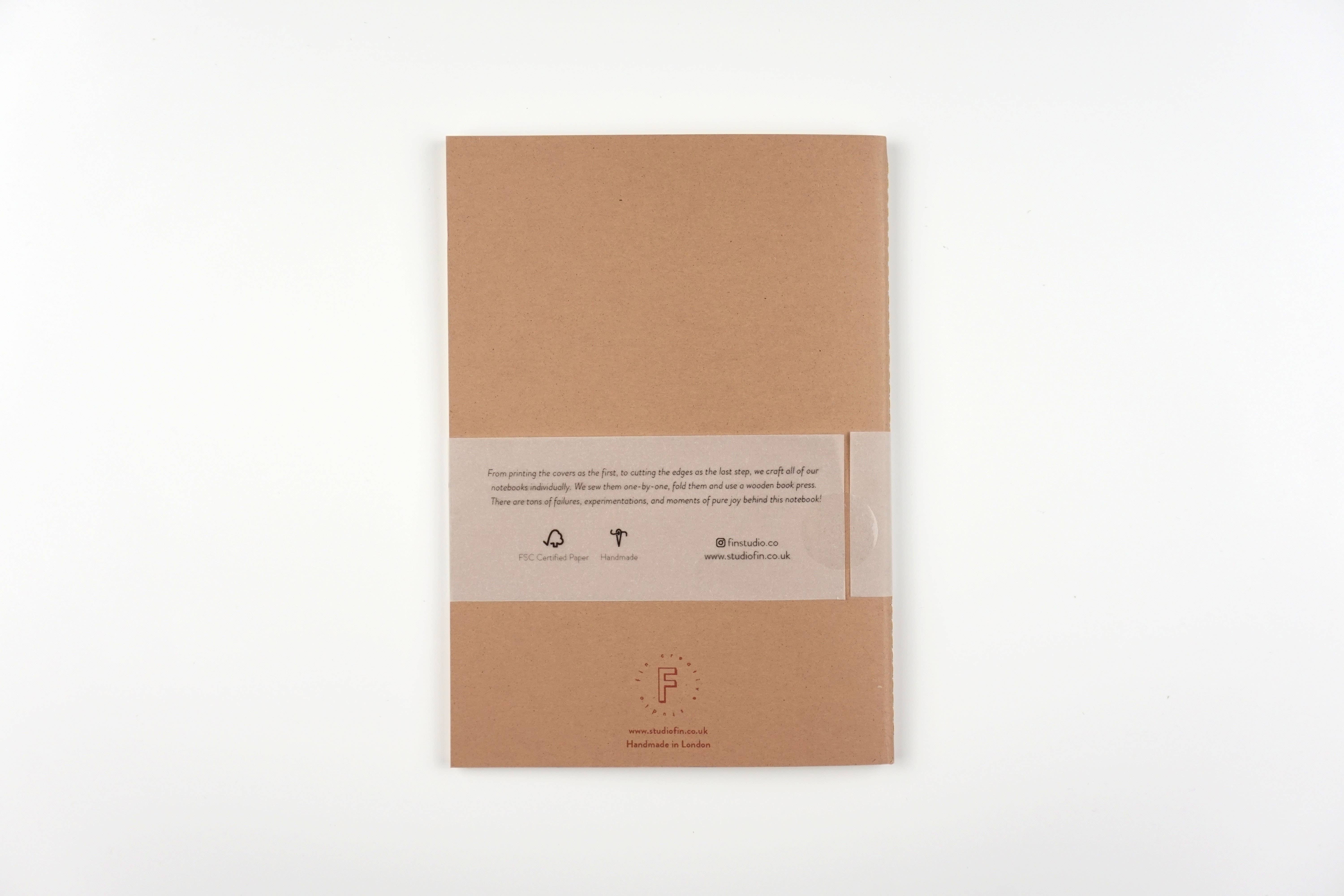 Fin Studio – Großhandel Notizbücher – Natural Colours Einfache Notizbuch-Serie / Natur5