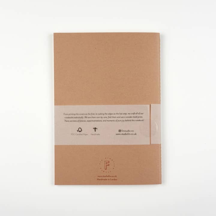 Fin Studio – Großhandel Notizbücher – Natural Colours Einfache Notizbuch-Serie / Natur5
