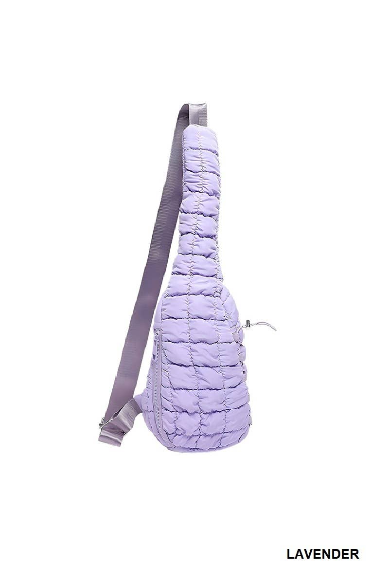 Vanilla Monkey – Engroshandel Crossbodytaske - Dame – Quiltet Puffy Crossbody slyngetaske4