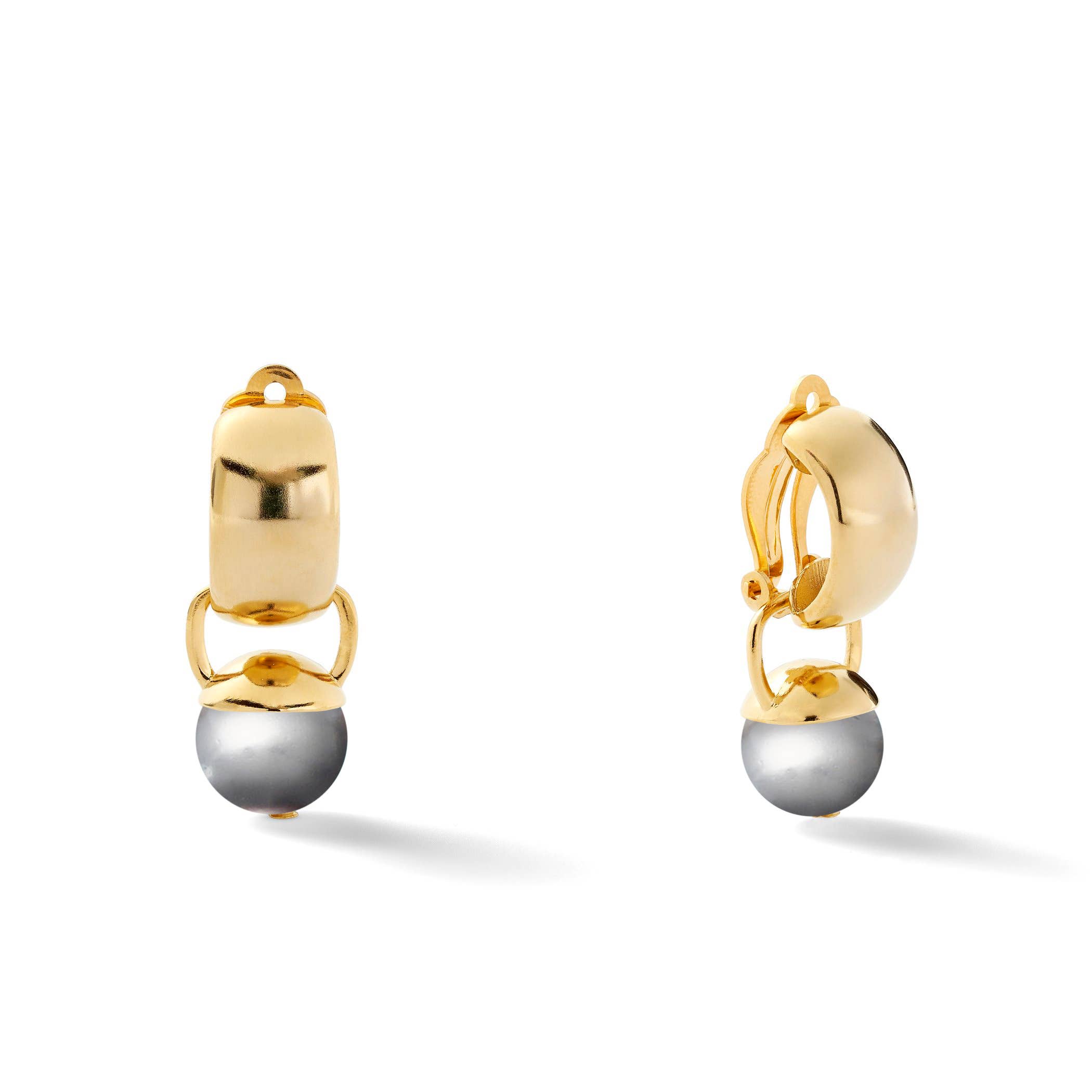 CC & Co by Catherine Canino - Wholesale Clip-On Earrings - Classic Sleek & Sculpted Ear Clips Medium5