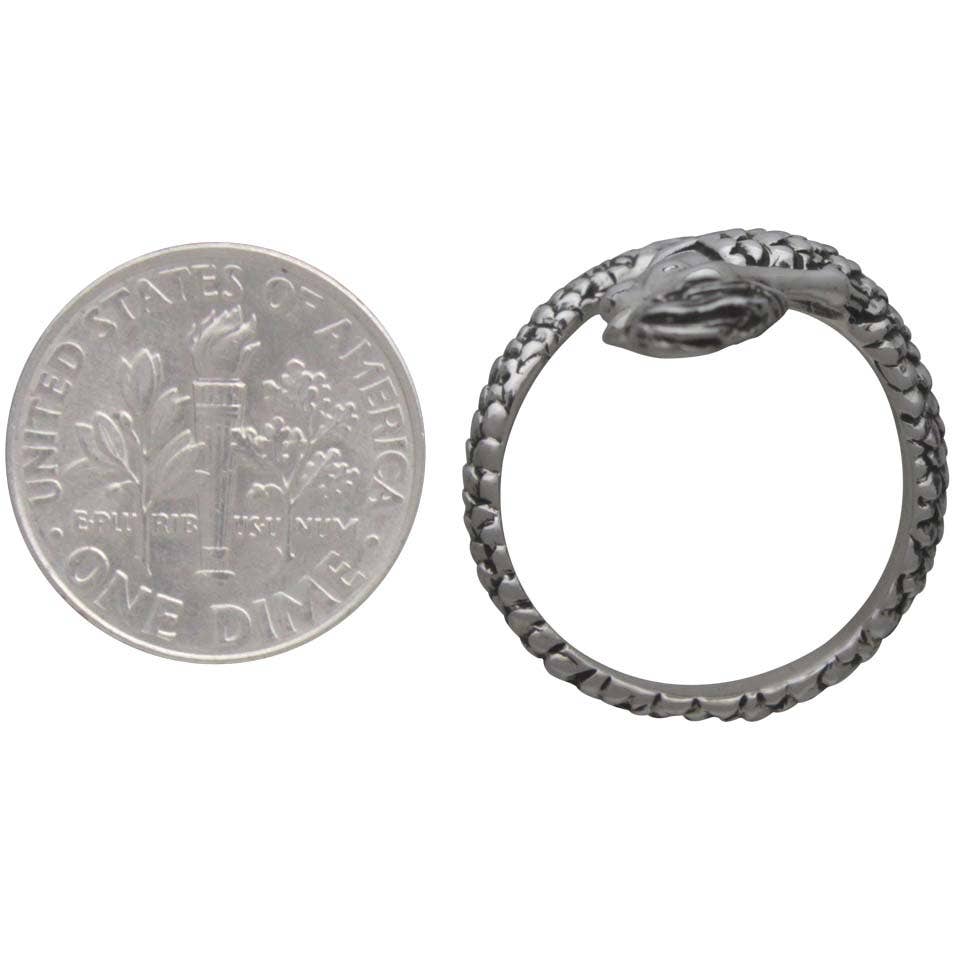 Nina Designs - Wholesale Cocktail/Statement Ring - Sterling Silver or Bronze Adjustable Mermaid Ring4