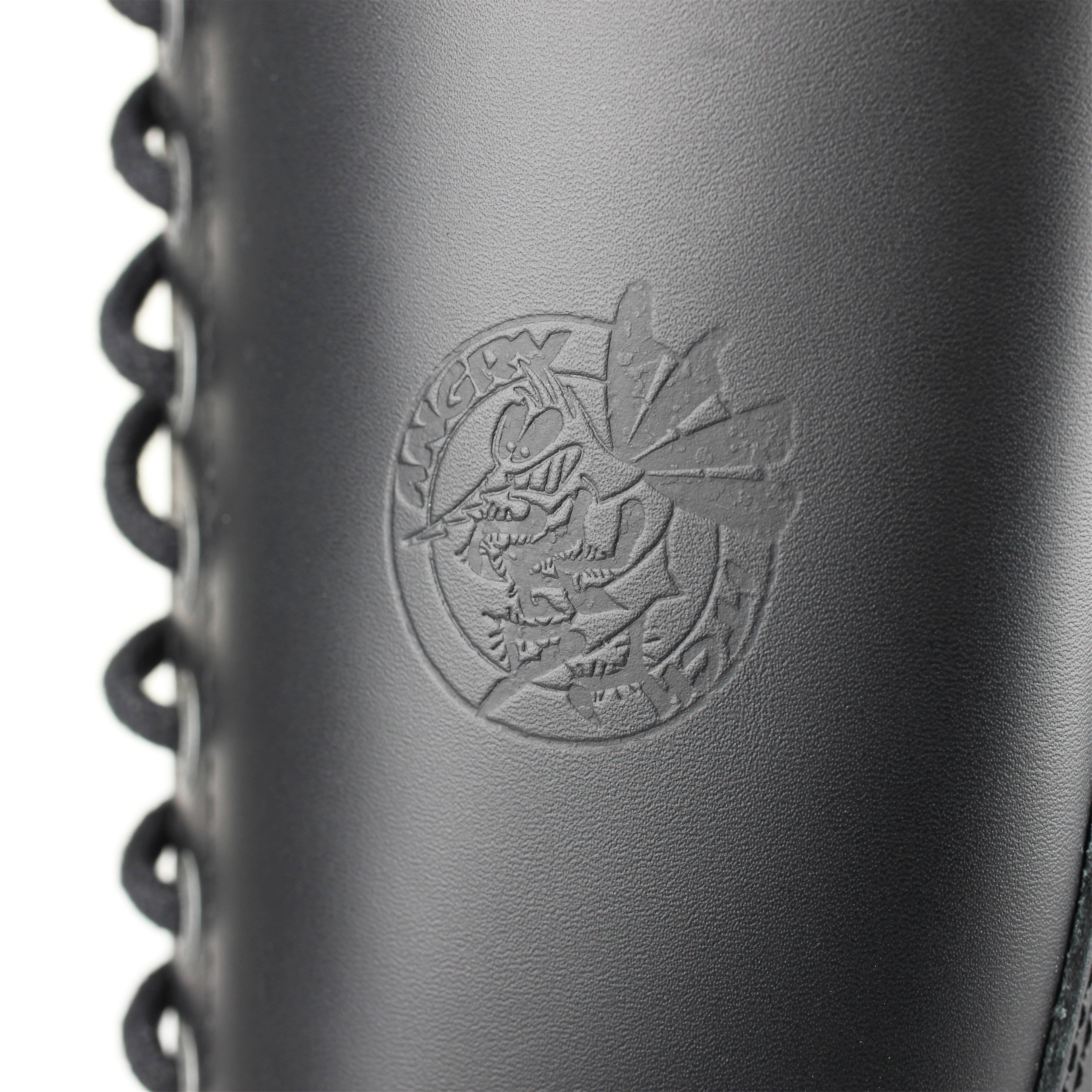 Angry Itch - Premium Boots - Wholesale Combat/Military Boots - Men's - 20-Hole - Black Leather Boots6