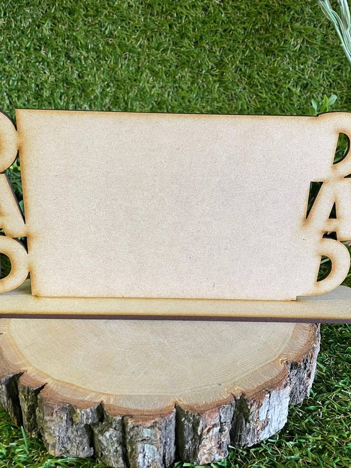 Personalised Frame for wholesale by manchester laser cuts