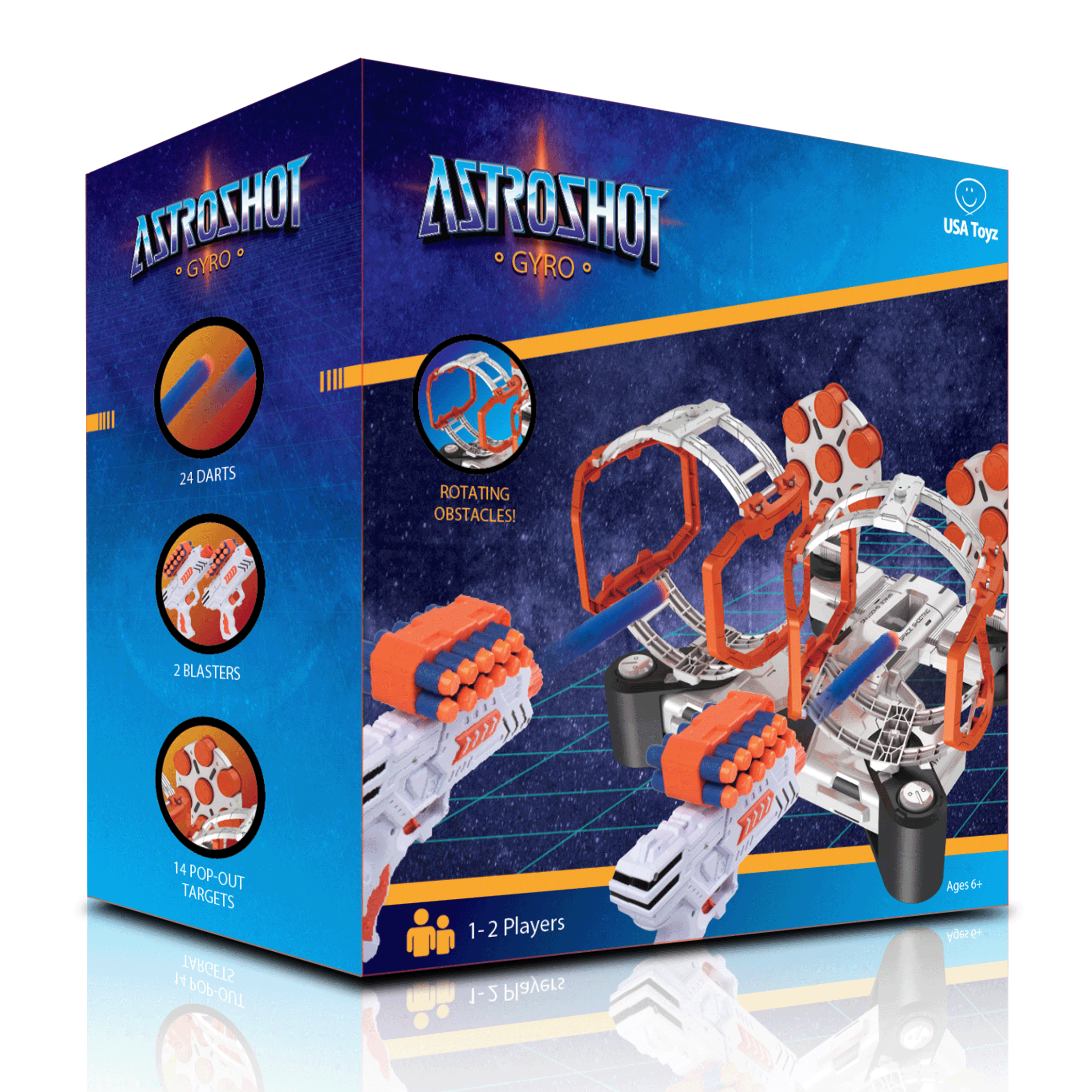 USA Toyz - Wholesale Toy Set - Kids - AstroShot Gyro Nerf Compatible1