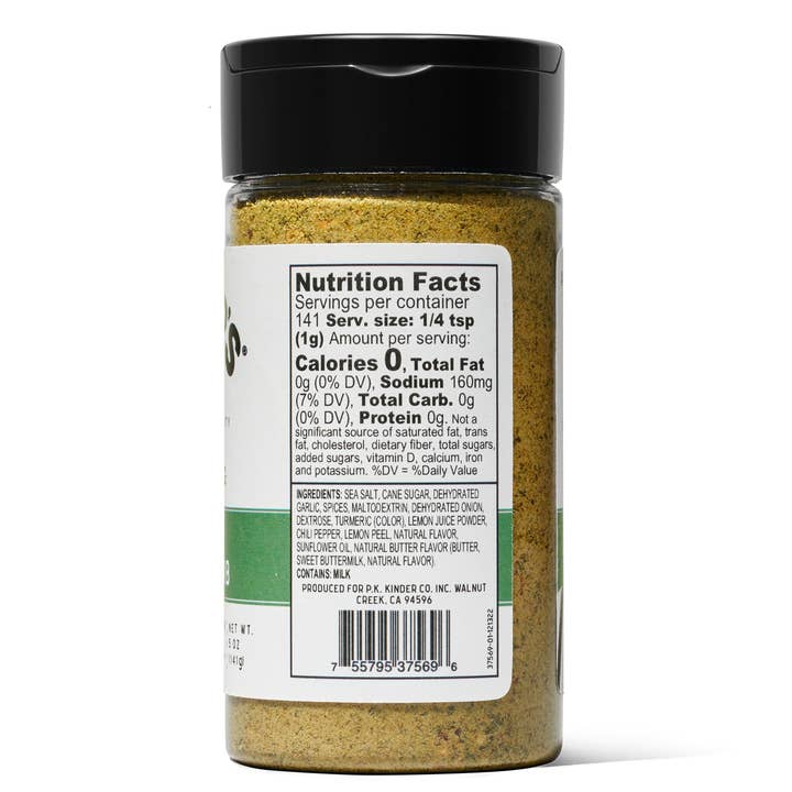 Kinder's Sauces & Seasonings - Wholesale Dried Spice Mix - Buttery Garlic and Herb Seasoning1