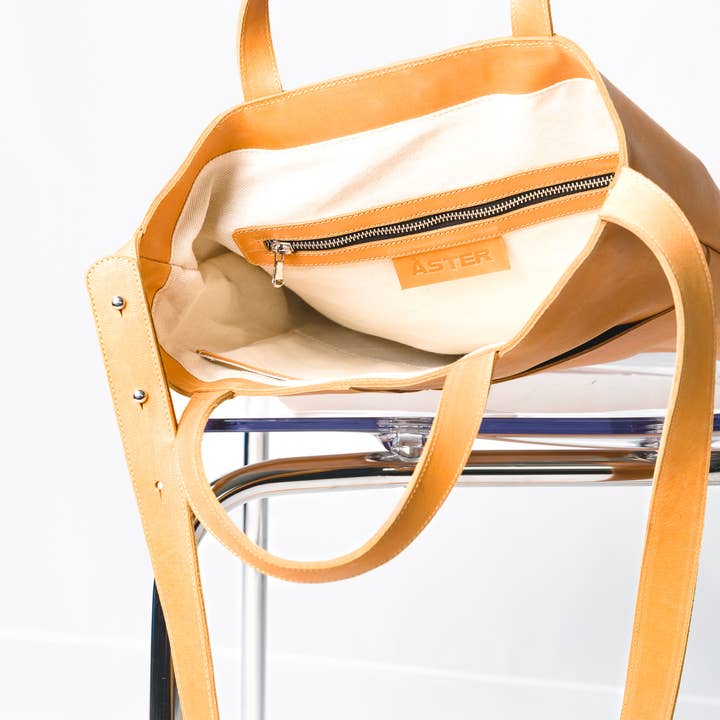 Aster - Wholesale Tote Bag - Women's - leather shopper Smalls7