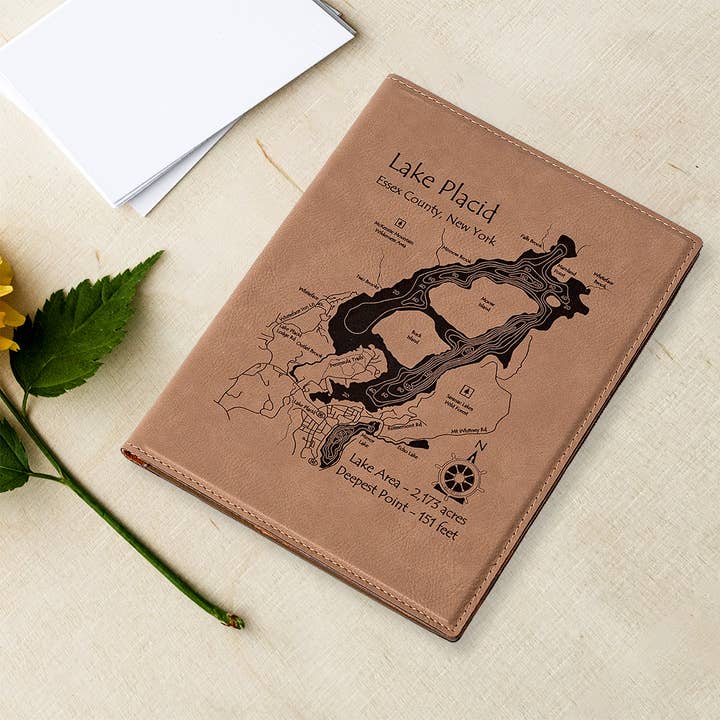 Your Lake Here | Portefeuille à blocs-notes juridiques de 5 x 8 po pour la vente par Lake Art