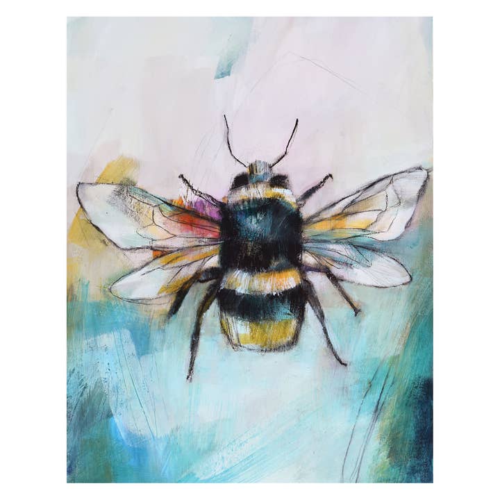 Jen Singh Creatively - Wholesale Art Print - Bee Nature Botanical Wall Art Print1