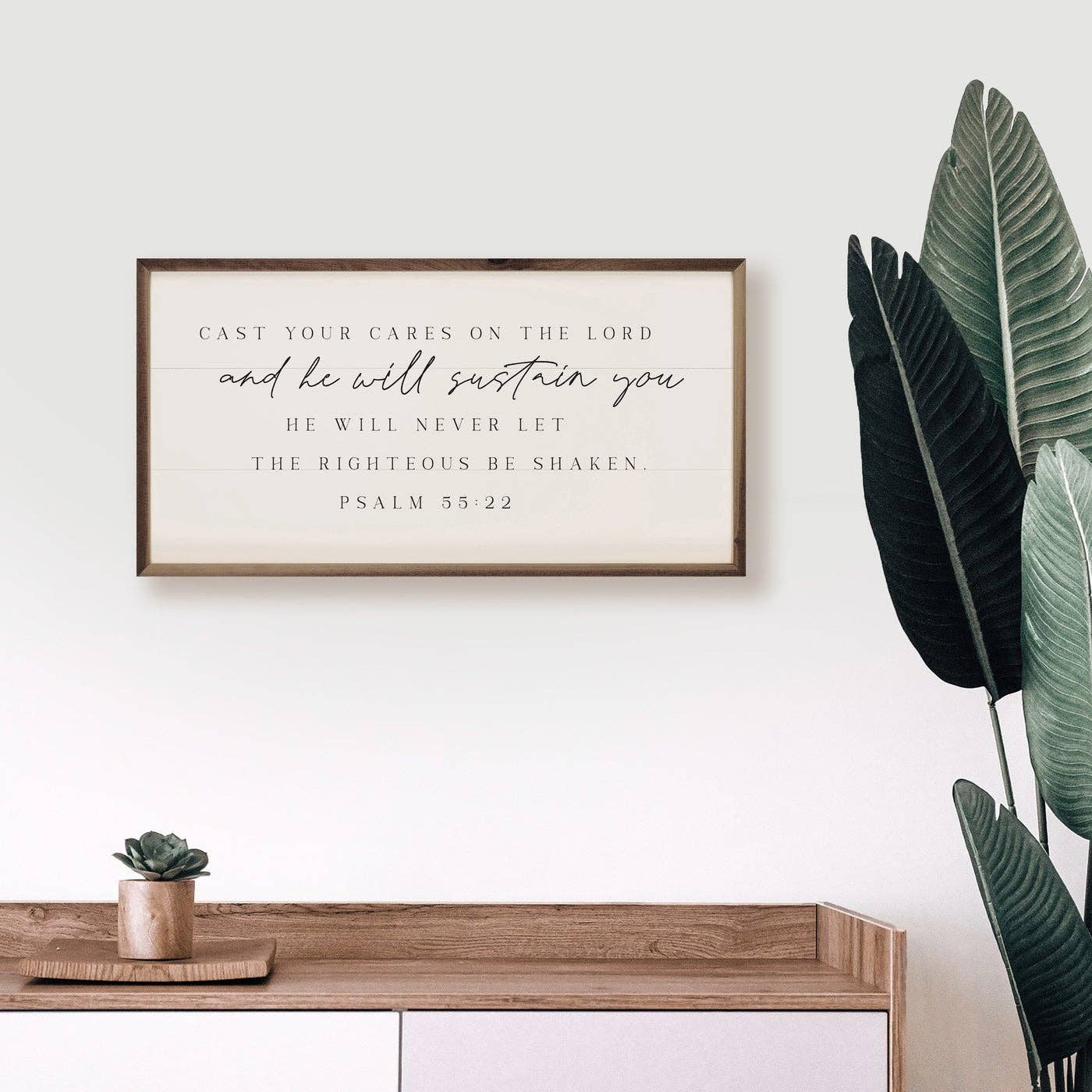 Kendrick Home - Wholesale Sign - Psalm 55.222
