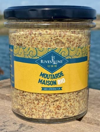 LuxFood-Shop - Wholesale Mustard - Organic homemade mustard 200 g - RIVESALINE0