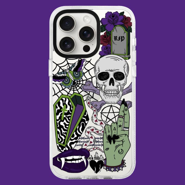 Goth Life iPhone Case for wholesale by Talk and Tell