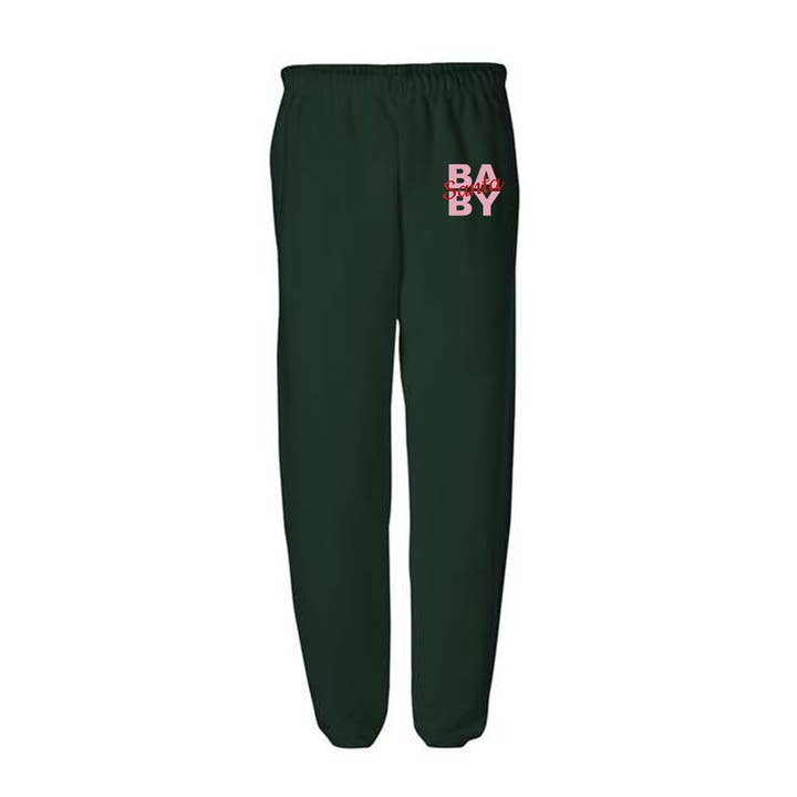 Pantalones de chándal unisex para adultos Santa Baby para venta al por mayor de HOMETOWN APPAREL CO.