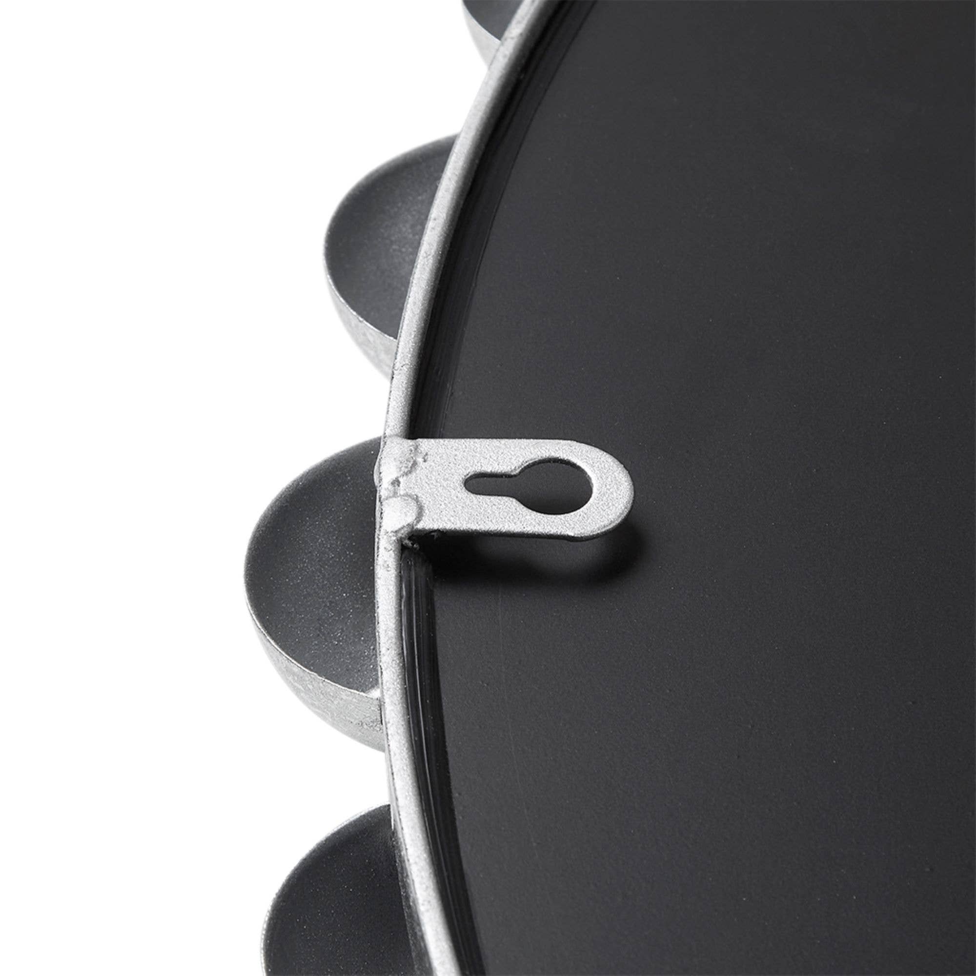 Olliix - Wholesale Wall Mirror - Round Iron Framed Wall Decor Mirror, Silver14