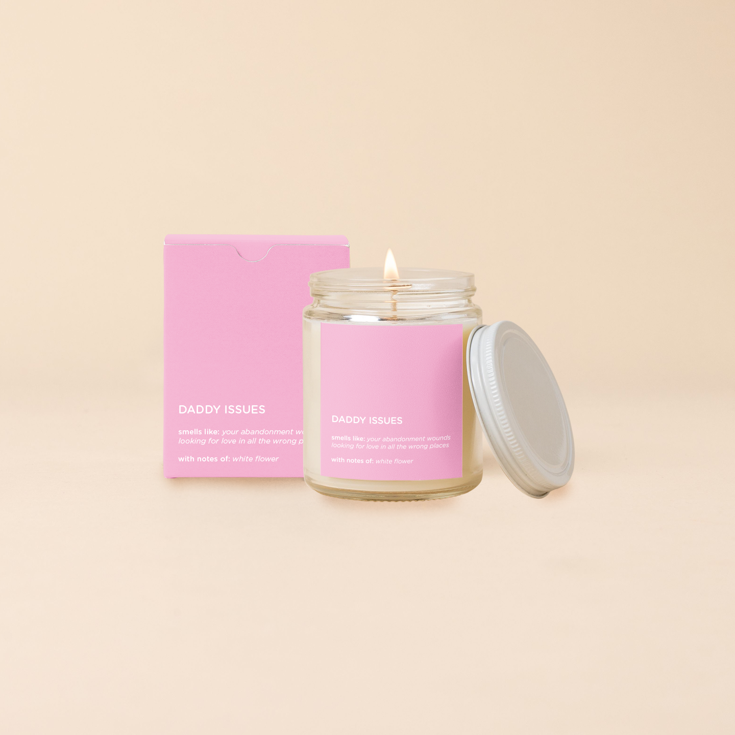 Talking Out of Turn – wholesale Jar/filled candle – Candle Jar w/Lid - Life16