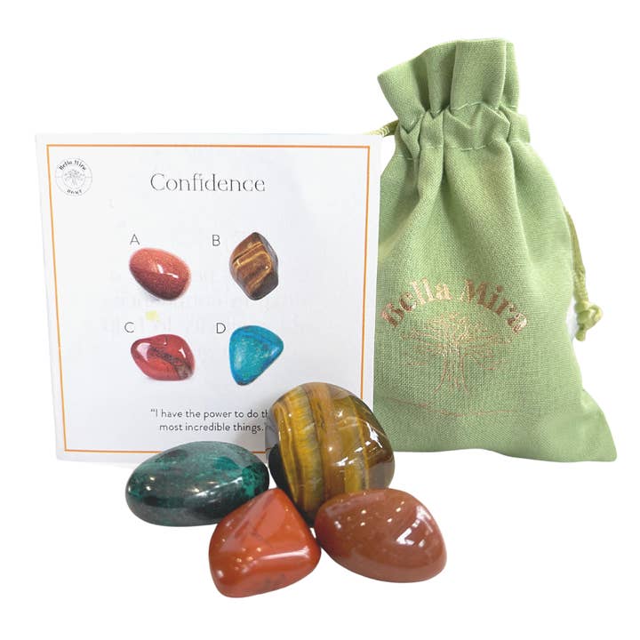 Confidence Crystals Pack for wholesale by BellaMira Home