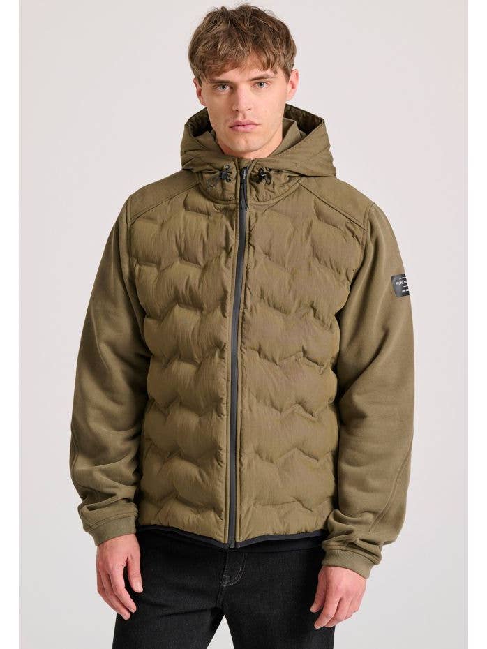 Funky Buddha – wholesale Jacket – Men's – Relaxed fit casual jacket with quilted lining