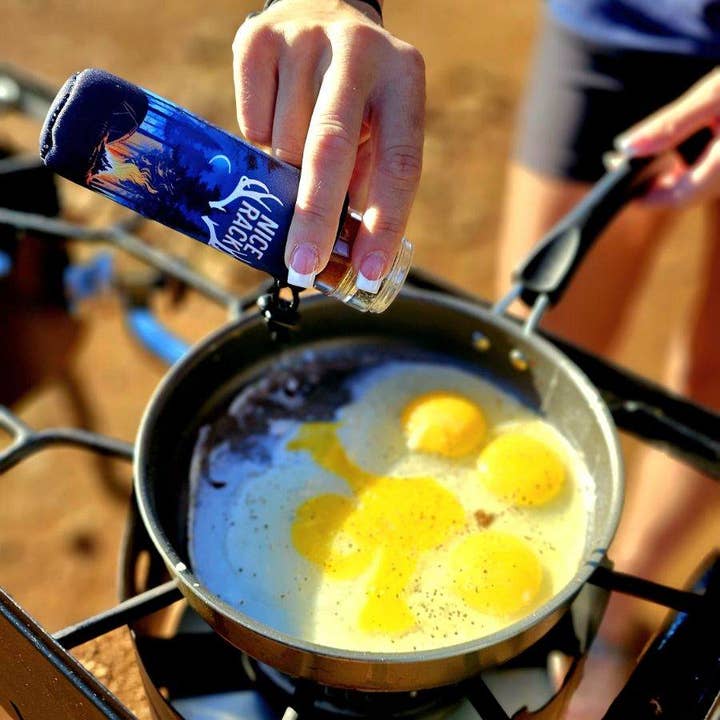 WILD ATOMS - Wholesale Dried Spice Mix - NICE RACK Mini Camp Spice Gift Set Organic Spices Reusable 9