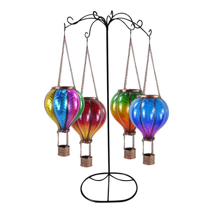 Alpine Corporation - Wholesale Outdoor/Lawn Light - Alpine Corporation Solar Balloon Light with Flickering LEDs3