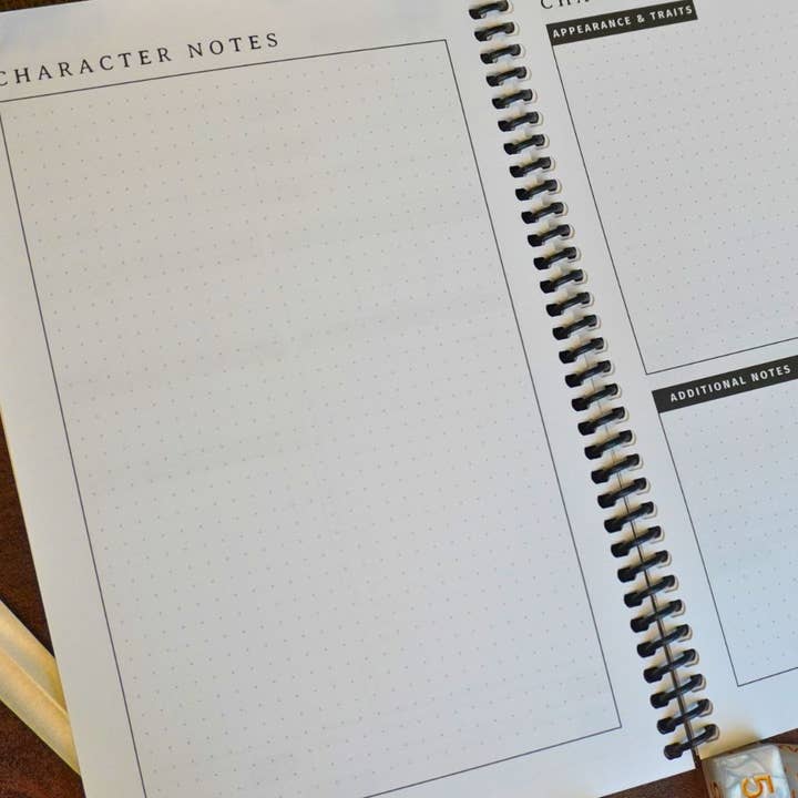 Minva Tabletop Design Co - Wholesale Journal/Diary - Dungeon Codex Shadowdark RPG Character Journal4