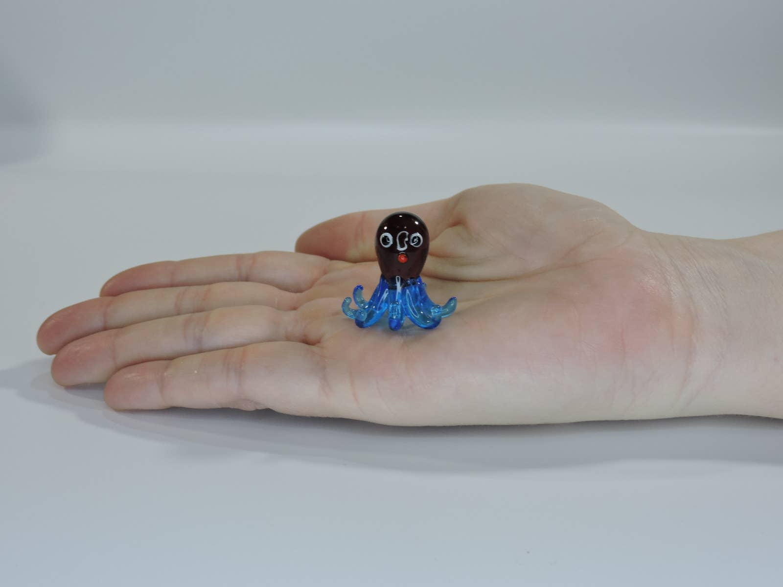 Gift Gallery Glass – wholesale Dekorativ statyett – Handgjorda glas Mini bläckfisk0