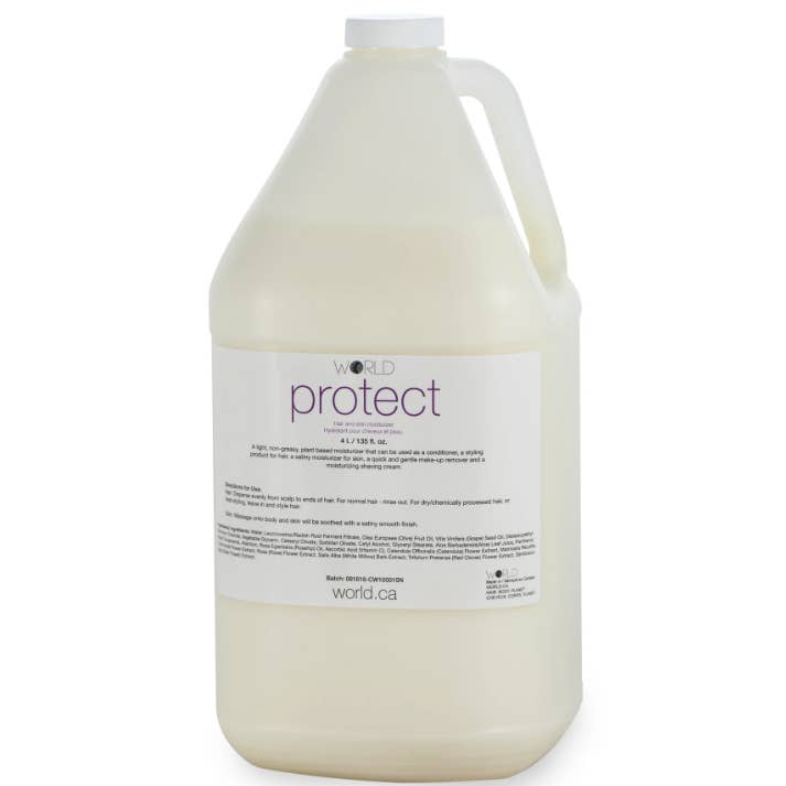 Protect Hair & Skin Moisturizer - 4 L for wholesale by WORLD Hair and Skin