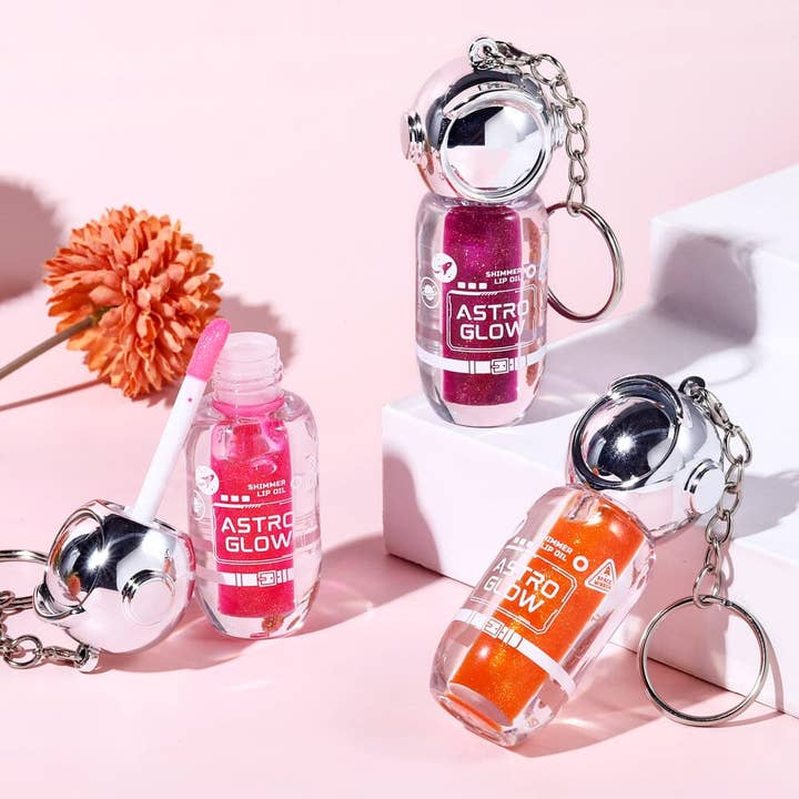 Llavero de Aceite Labial Brillante Astro Glow para venta al por mayor de My Wholesale Fashion