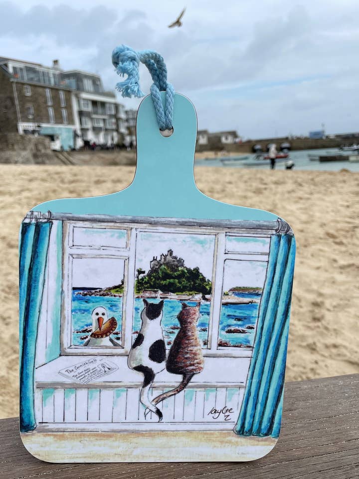 Marazion Cats Chopping Board
for wholesale by Gullz R Loud
