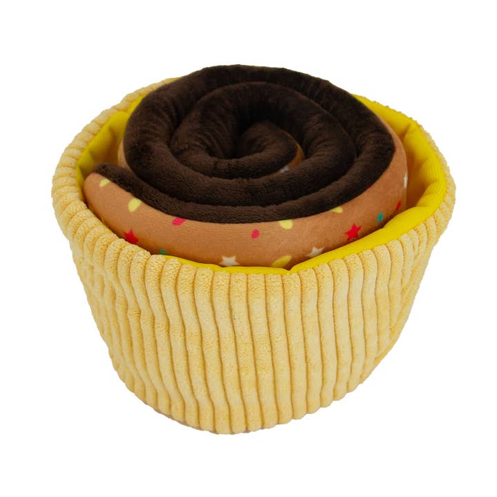 Pawty Snuffel Cupcake Geel voor wholesale door Ancol Pet Products Ltd