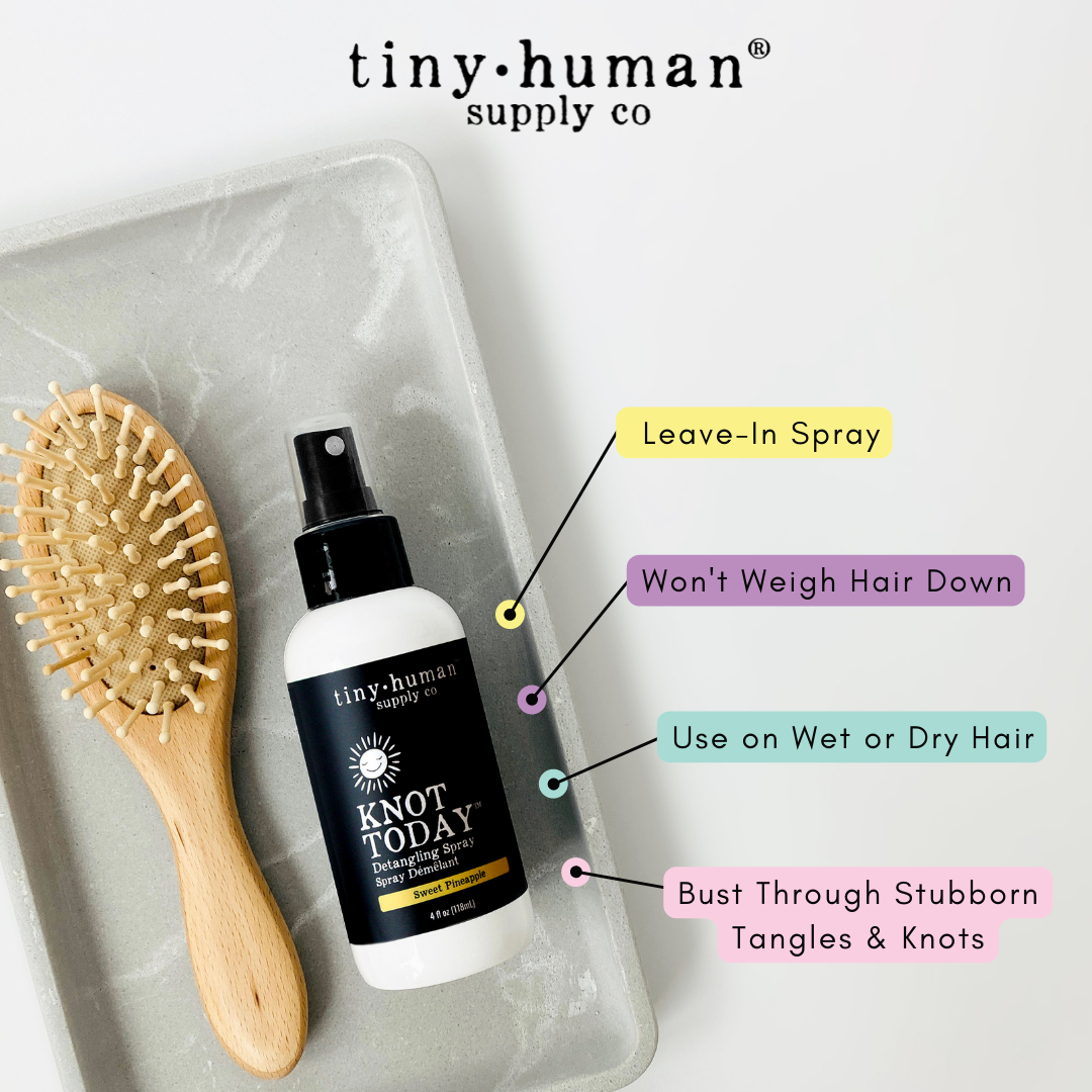 Tiny Human Supply Co. - Wholesale Hair Spray - Knot Today Detangling Spray1