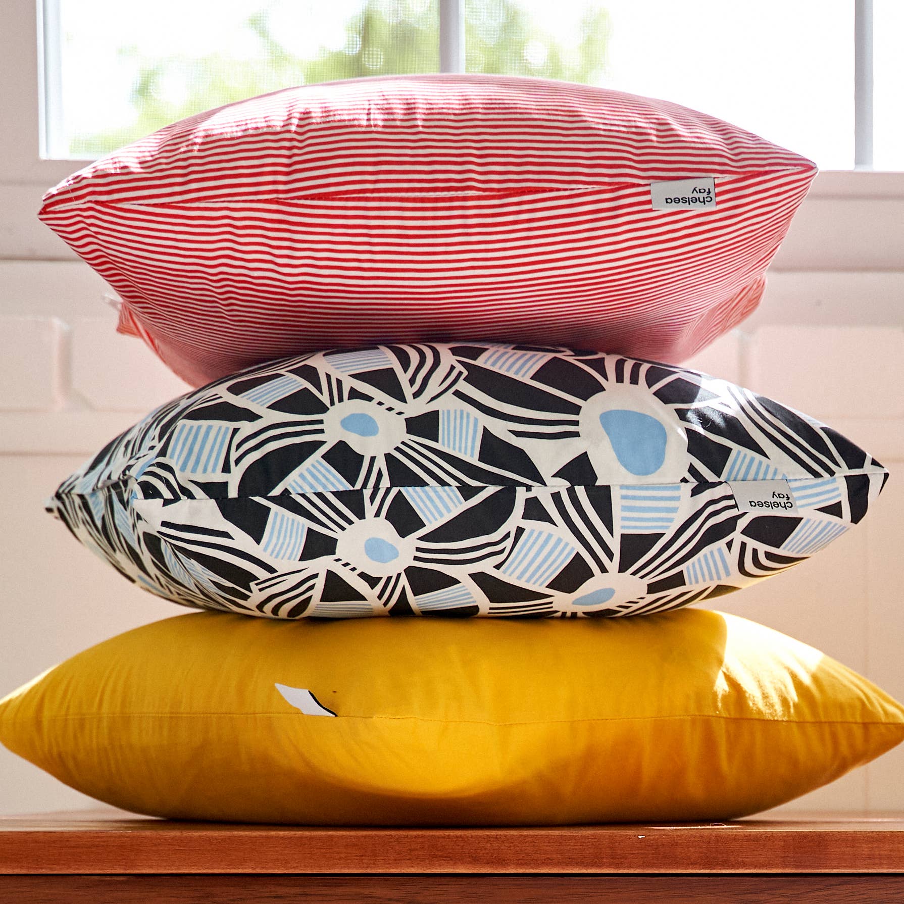 Chelsea Fay - Wholesale Throw/Decorative Pillow - Pillow - Grow - Blue3